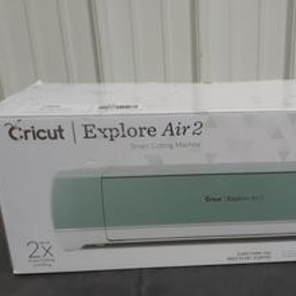 Cricut Explore Air 2 Machine with Beginner Guide Tool Kit Vinyl and Designs